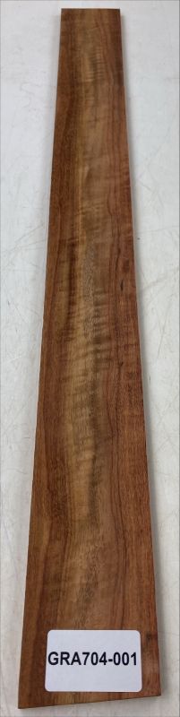 Fretboard Caribbean Rosewood 780x85x10mm, Unique Piece #001